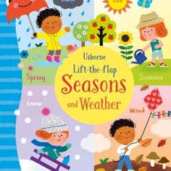 Carte cu multe clapete pentru copii curiosi, Lift-the-flap seasons and weather, Usborne