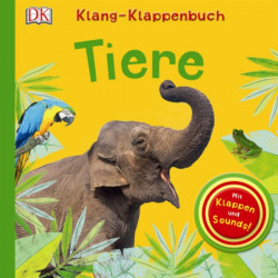 Carte in limba germana, sonora cu clapete, Klang Klappenbuch, Tiere , dK, 18+