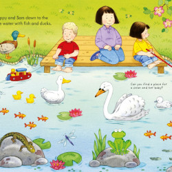 Poppy and Sam's Nature Sticker, Book Kate Nolan, Usborne