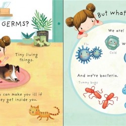 Carte cu multe clapete despre bacterii, What are germs?
