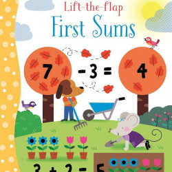 Carte cu multe clapete pentru copii curiosi, Lift the flap, first sums
