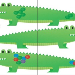 Fingerprint activities: Animals, carte cu tușiera, 7 culori, de pictat cu degetele, usborne