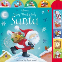 Noisy touchy-feely Santa, carte sonora Usborne