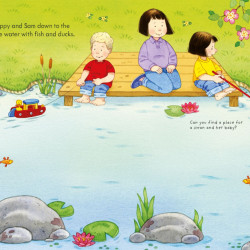Poppy and Sam's Nature Sticker, Book Kate Nolan, Usborne