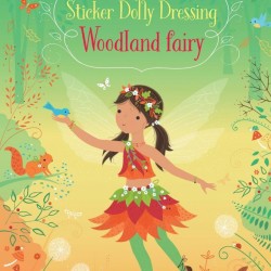 Woodland fairy little sticker dolly dressing