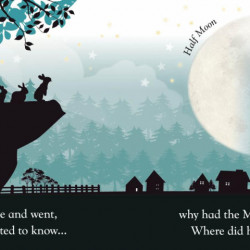 Carte cu leduri despre Luna - Goodnight Baby Moon, Dk