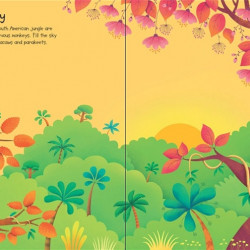 Carte cu stickere/abțibilduri first sticker book jungle