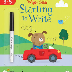 Carte de tip wipe and clean, Starting to Write, usborne