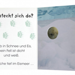 Carte in limba germana, cine se ascunde? Wer versteckt sich da, Im Zoo, dk, 1+