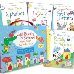 Get ready for school wipe-clean activity pack