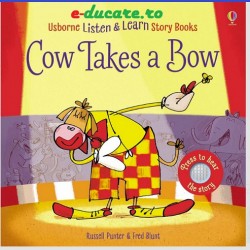 Listen and learn story book, cow takes a bow, Usborne