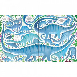 Set Puzzle "Dinosaurs puzzle book and jigsaw" de Sam Smith, 5 ani+, Usborne