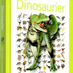 Carte in limba germana, despre dinozauri, memo clever dinosaurier, 8+, dK