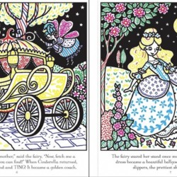 Carte magica de pictat doar cu apa, Magic painting Cinderella, usborne