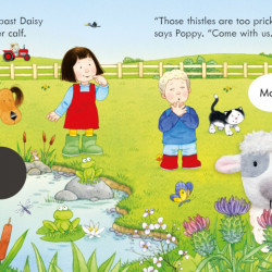 Finger puppet book, Poppy and Sam and the Lamb, Sam Taplin