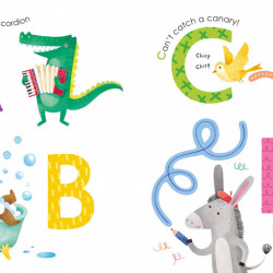 Fingertrail ABC Big Letters, Usborne, 1+