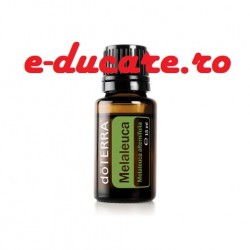 Ulei esential Melaleuca alternifolia, Tea tree, (Arbore de ceai), 15 ml, pentru curățarea și purificarea tenului, pielii și a unghiilor, imperfectiuni ale pielii, Doterra