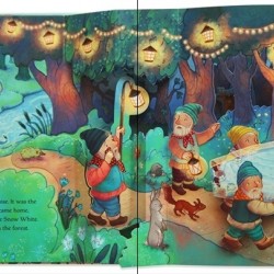 Carte 3D, pop-up "Snow White and the Seven Dwarfs", Alba ca zăpada si cei șapte pitici, Usborne