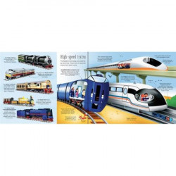 Carte "Big book of trains", 3 ani+, Usborne