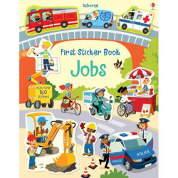 Carte de activitati "Jobs" , 3 ani+, Usborne