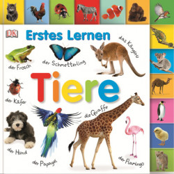 Carte in limba germana, primele cuvinte, Erstes Lernen : Tiere, DK, 12+