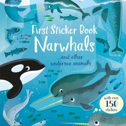 First Sticker Book Narwhals, Usborne
