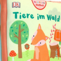 Micuța mea carte textila cu animale din pădure, Mein kleines Stoffbuch, Tiere im Wald, dK