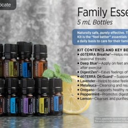 Pachet promotional, difuzor petal 2.0 doterra cu ultrasunete si kit 10x5 ml uleiuri esentiale pure, indispensabile familiilor cu copii, Doterra