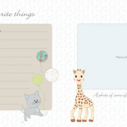 Sophie la girafe Baby Record Book, DK