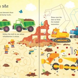 Wipe-clean building site activities