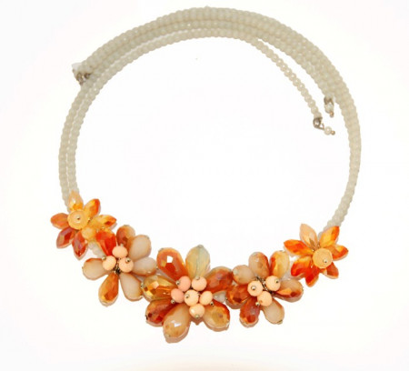 Colier "Statement flower"