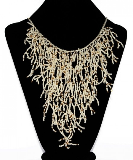 Colier "Avia" ivory