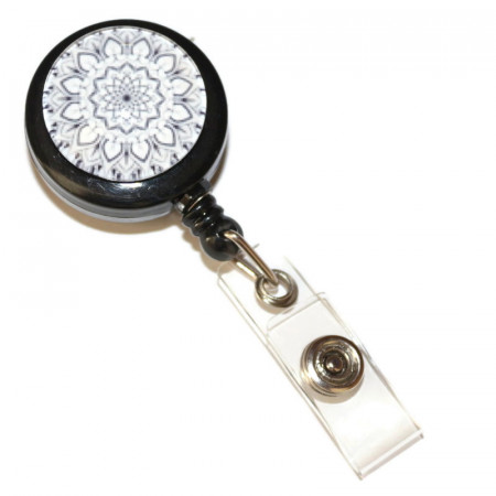 Accesoriu ecuson Mandala Yin si Yang