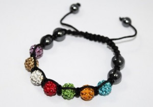 Bratara Shamballa colormix