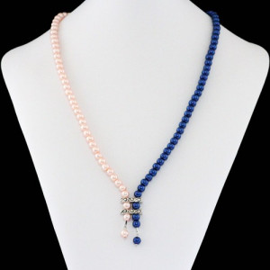 Colier perle duo color M2