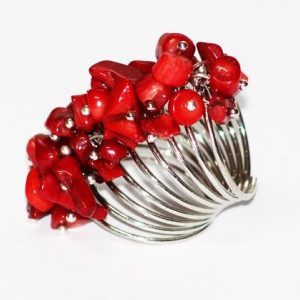 Inel "Red elegance"