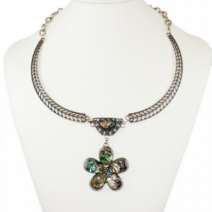 Colier vintage sidef - floricica