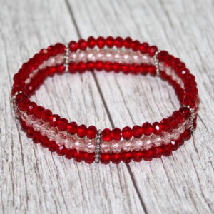 Bratara "Red night"