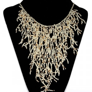 Colier "Avia" ivory