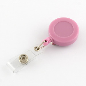 Accesoriu ecuson - moasa - baza rosie-floricica argintie