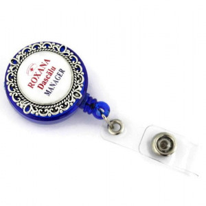 Accesoriu ecuson personalizat cu nume