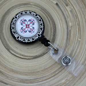 Accesoriu ecuson, motiv traditional - M2