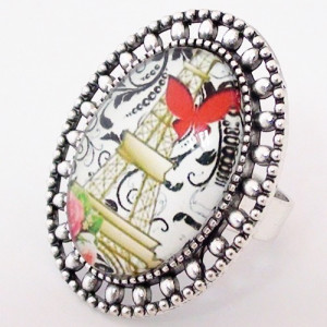 Inel "Paris butterfly"
