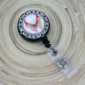 Accesoriu ecuson, personalizat cu fluturas