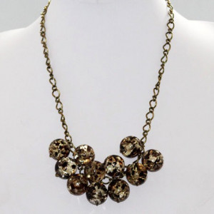 Colier " Gold balls"