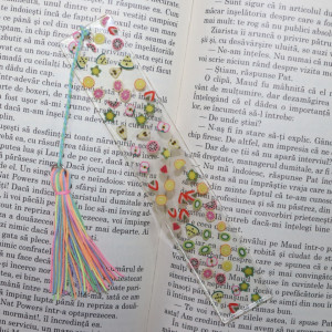 semn de carte handmade din rasina epoxidica 