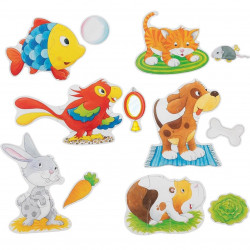 Set puzzle Goki - Animale de companie