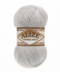 Angora Gold 208 Light Grey Melange