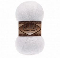 Angora Gold Simli 55 White