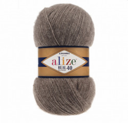 Angora Real 40 - Brown Melange 553